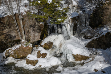 冬の竜頭の滝