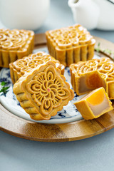 Traditional Chinese mooncakes