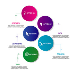 modern infographic element template