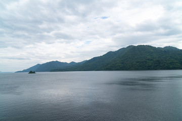 Mountains and reservoirs