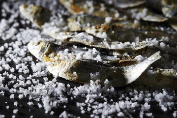 Salted dried fish 