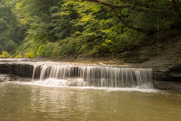 Waterfall on Four Mile creek in Wintergreen Gorge