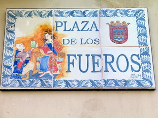 Fototapeta premium Tudela. City of Navarra, Spain