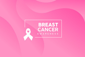 Breast Cancer Awareness pink abstract background