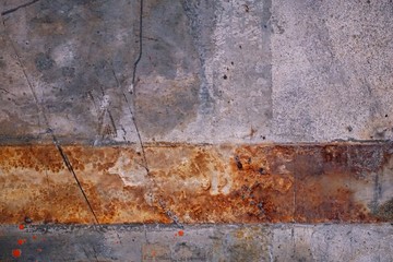 abstract rust on floor