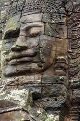 Face of stone statue (5)