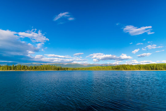 Boya Lake Provincial Park in British Columbia, Canada