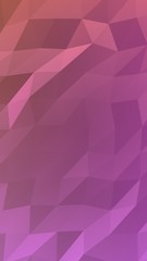 Obraz premium Abstract triangle geometrical pink background. Geometric origami style with gradient. 3D illustration