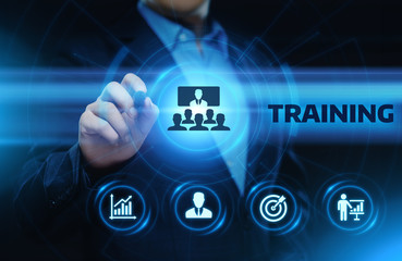 Training Webinar E-learning Skills Business Internet Technology Concept