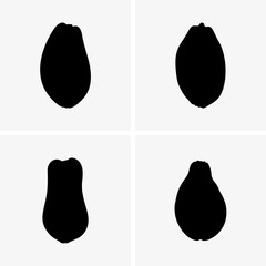 Papaya (papaw), a tropical fruit