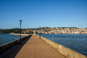 Obraz premium Argostoli, the capital of Greek island Kefalonia