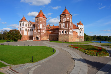 Fototapeta premium Mir castle in Belarus, Europe