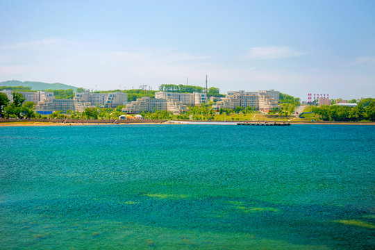 Campus on the island, Russian Far East Federal University-FEFU, 