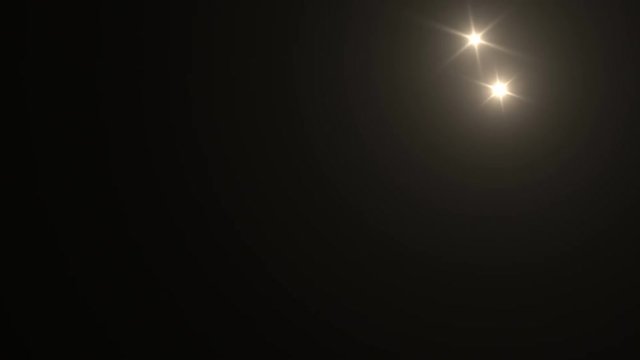 broadcast flashing lights