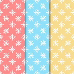 Geometric seamless pattern. Sun