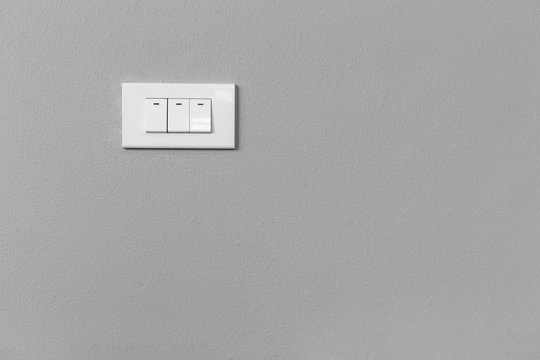 lighting switch on wall