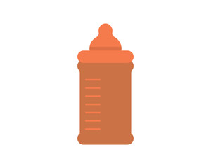 baby bottle image vector icon logo symbol