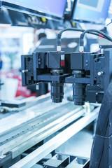Robotic vision sensor camera system in intellegence factory