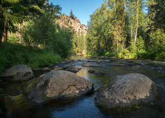 A view of the rock called Vityaz