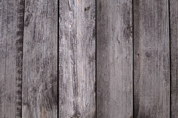 Old wooden boards of gray color. Texture, background