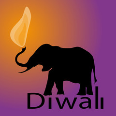 Diwali religious festival of lights in India