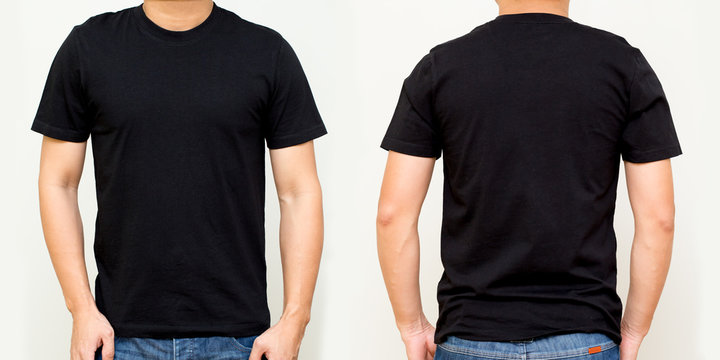 Black Tshirt Front Back Images Browse Stock Photos, Vectors, and Video | Adobe