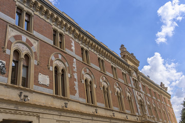Fototapeta na wymiar Legnano, Italy: Malinverni Palace