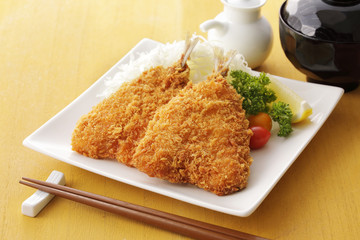 アジフライ　Japanese deep fried breaded horse mackerel