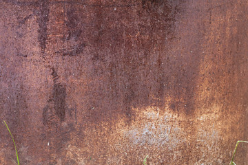 rusty iron surface