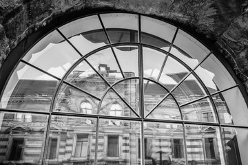 Obraz premium Reflektion des Albertinum