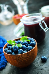 fresh blueberry