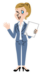 外国人　ビジネスウーマン　女性