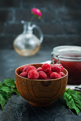 fresh raspberry