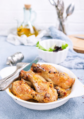 baked chicken legs