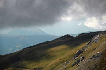 Hiking on the Mount Korab