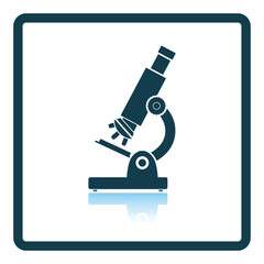 School microscope icon