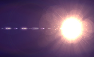 Lens flare light
