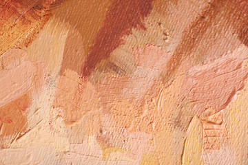 Artists oil paints multicolored closeup abstract background