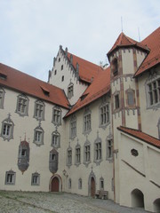 Fototapeta na wymiar Beautiful castle in Bavaria