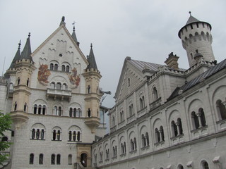 Fototapeta na wymiar Beautiful castle in Bavaria
