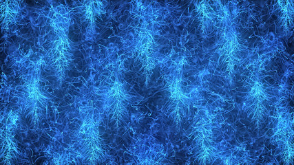 Blue Magic Abstract Background
