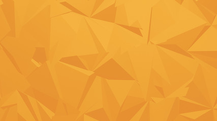 Orange Corporate Polygonal Background
