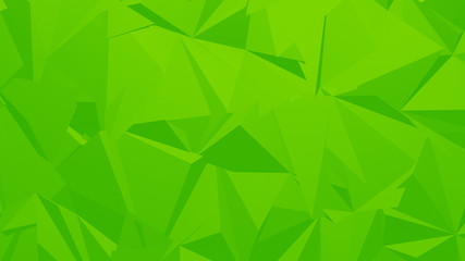 Green Corporate Polygonal Background