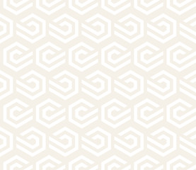 Vector seamless subtle pattern. Modern stylish abstract texture. Repeating geometric tiles