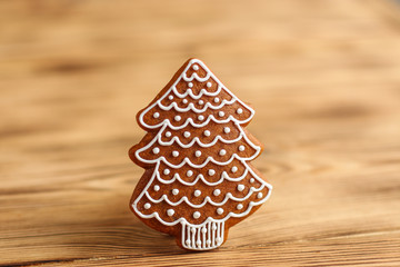 gingerbread. gifts and holiday, happy New Year. festive background. . food background. top view