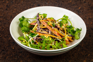 Delicious vitamin salad