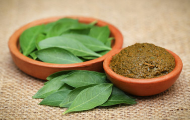 Ayurvedic henna leaves