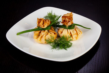 Delicious pancake bag