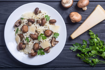 Traditional Italian risotto