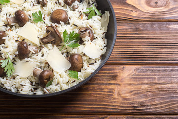 Traditional Italian risotto